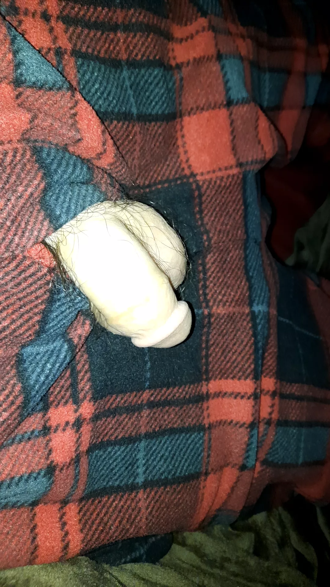 18y, softie poking out to be jerked