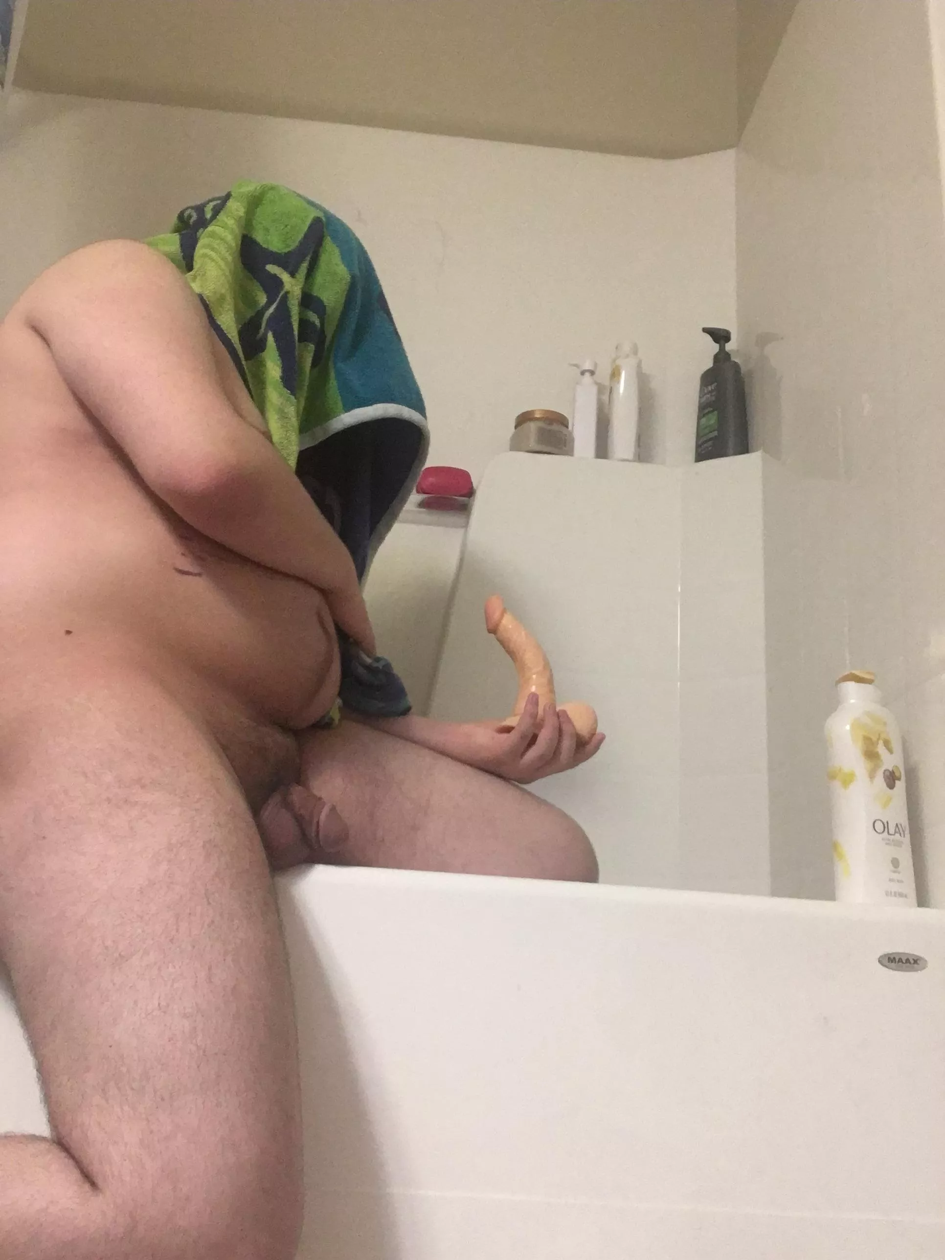 [19] Are you gonna join me or am I going to have to use my favorite bath toy