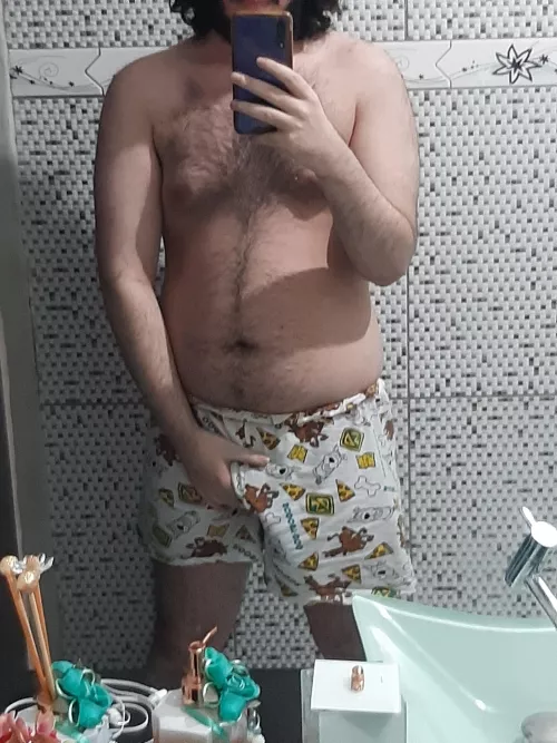 [19] want Solve the mystery of what's inside my underwear? 🎃