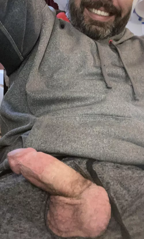 (36) Serving dick with a smile.