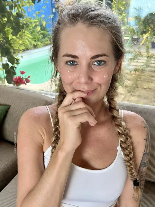 A smile with something else 🤭