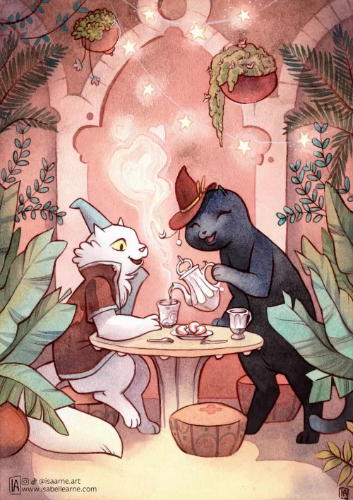 Afternoon tea party, by me