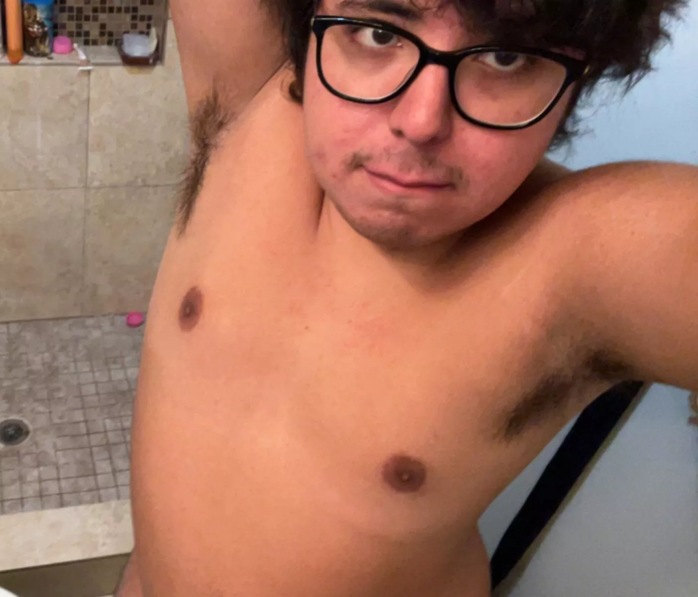 Another one! I love spreading my pits for you guys!