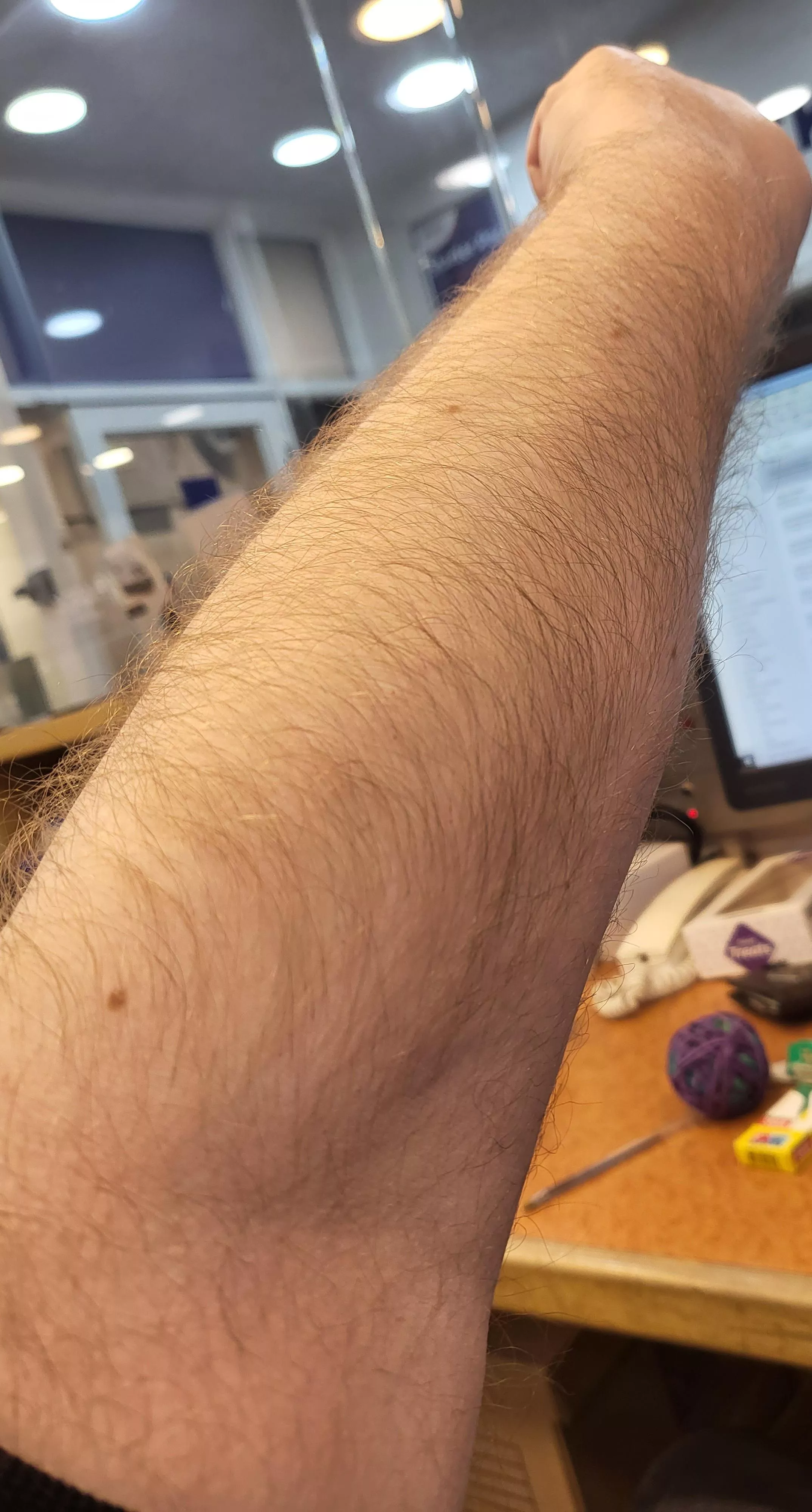 Anyone Into hairy Arms?