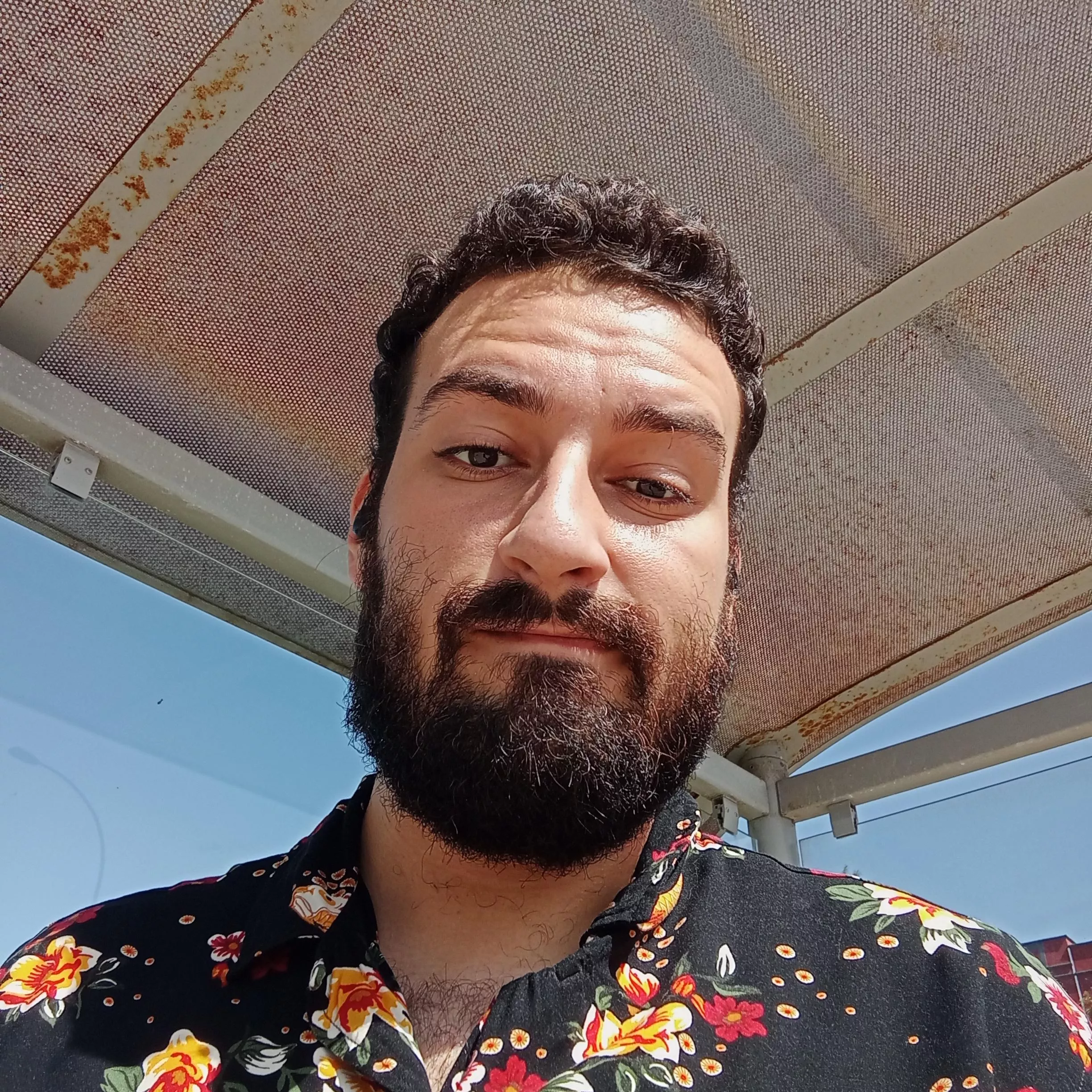 as hairy as always. Ready for the party