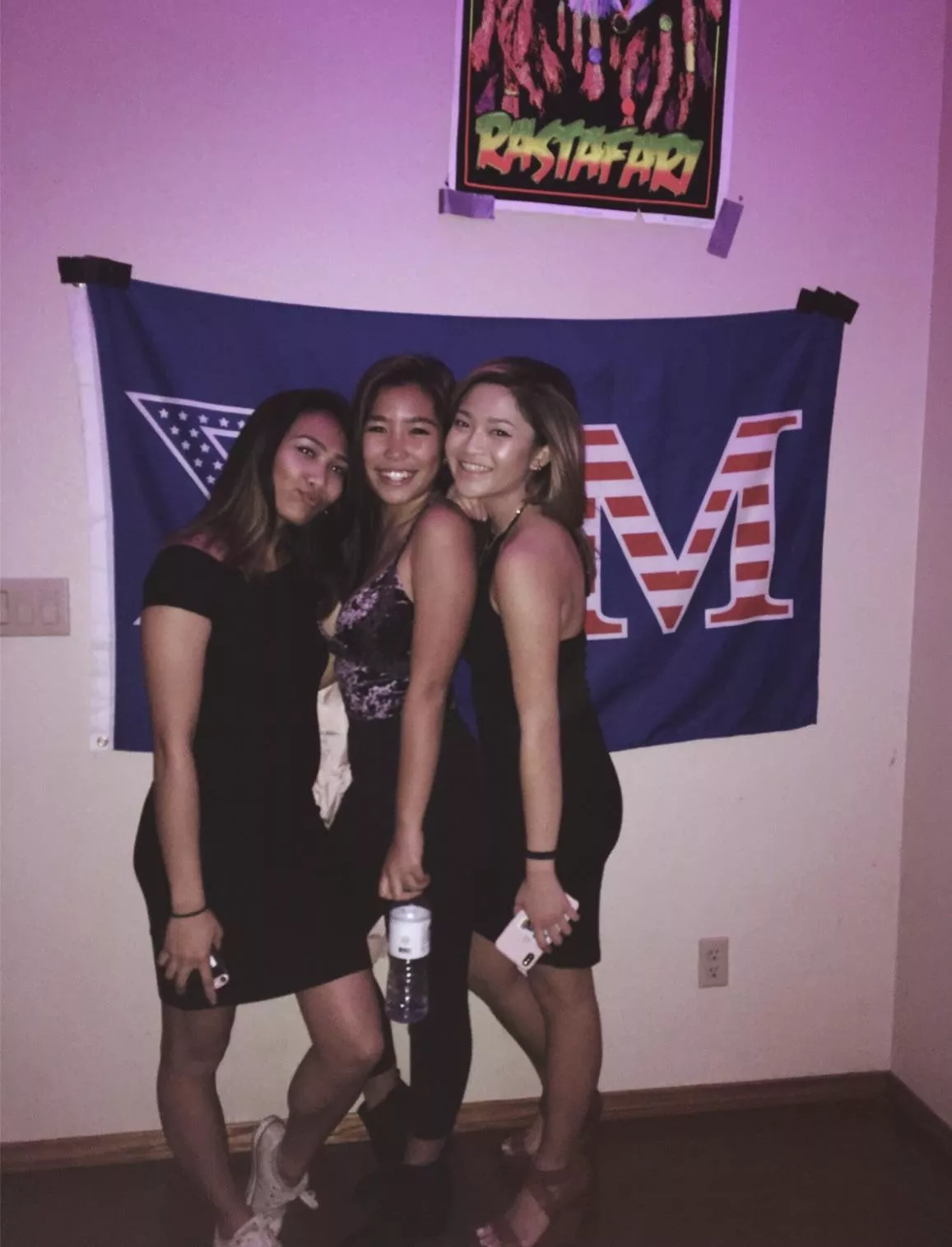 Asian sorority sisters