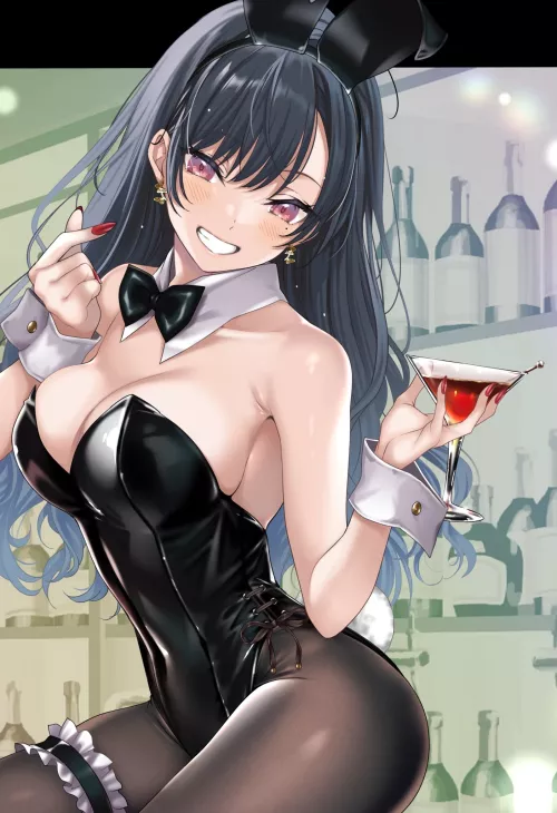 Bartender Bunny Girl