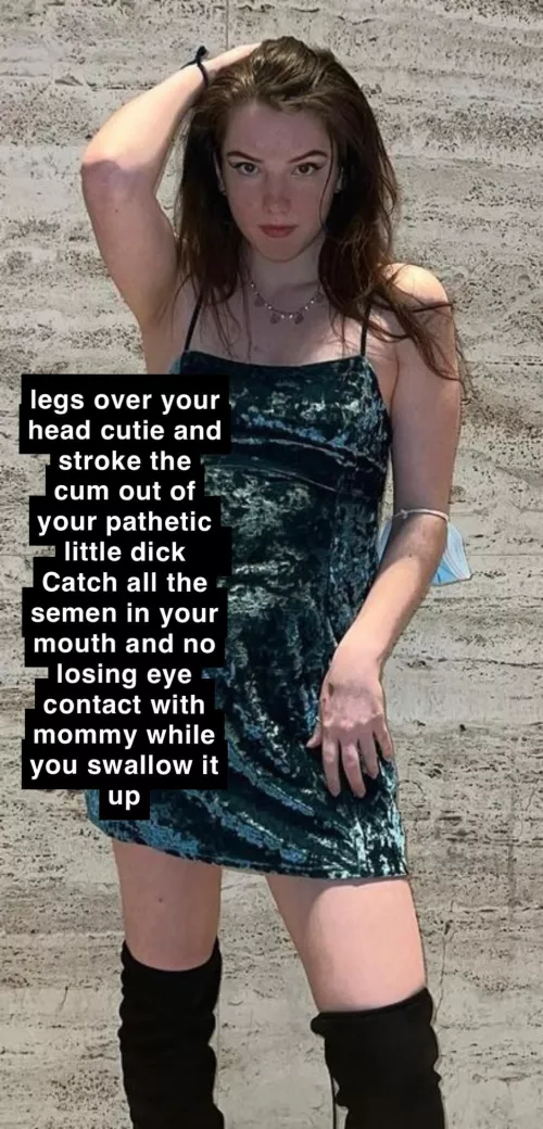 good cumming and drinking