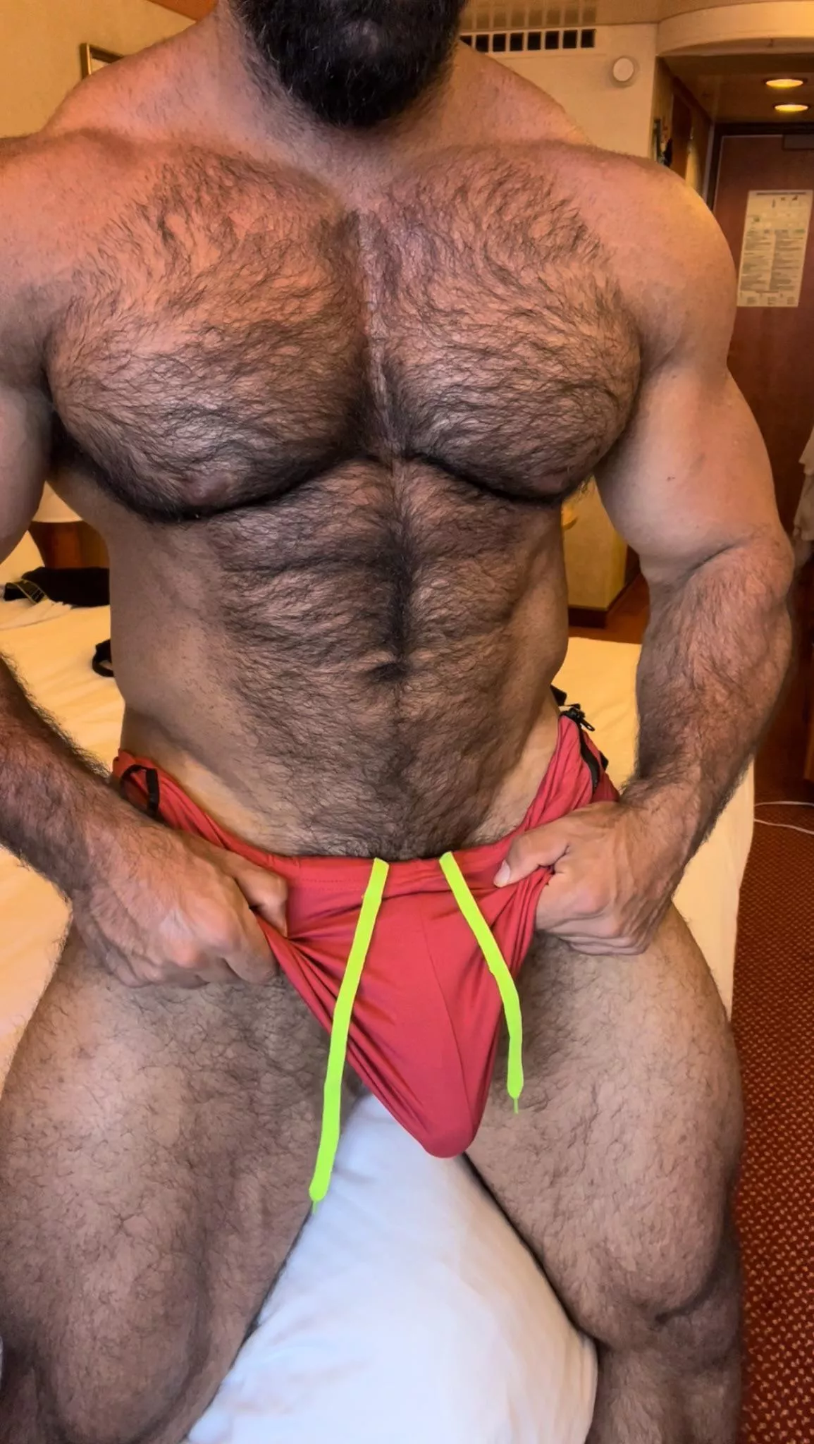 Hairy and big 😊