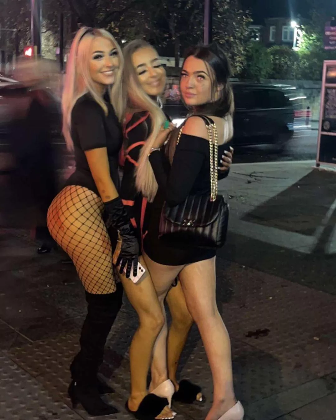 Halloween girls in the UK