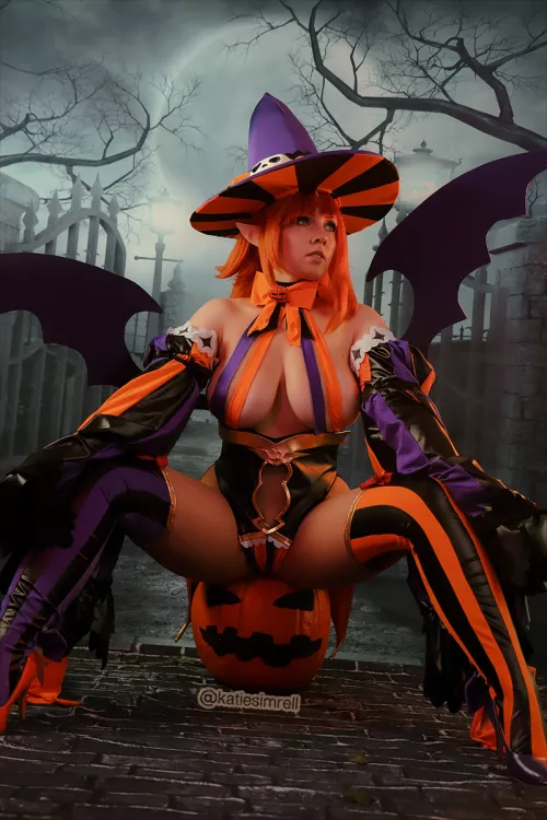 Happy Halloween from this little Succubus! Cosplay by simrell