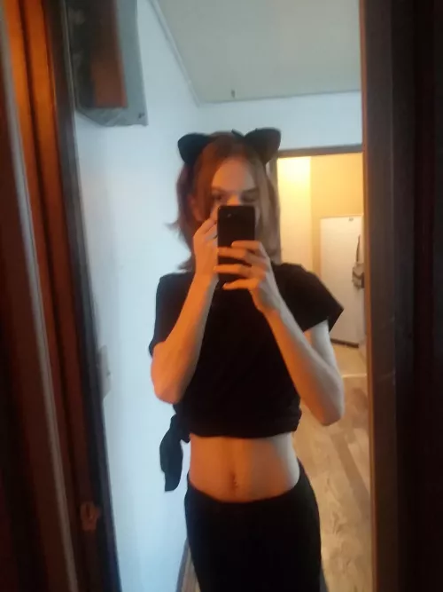 Happy Halloween! Im not going out this year, but here's my catboi costume from last year ^-^