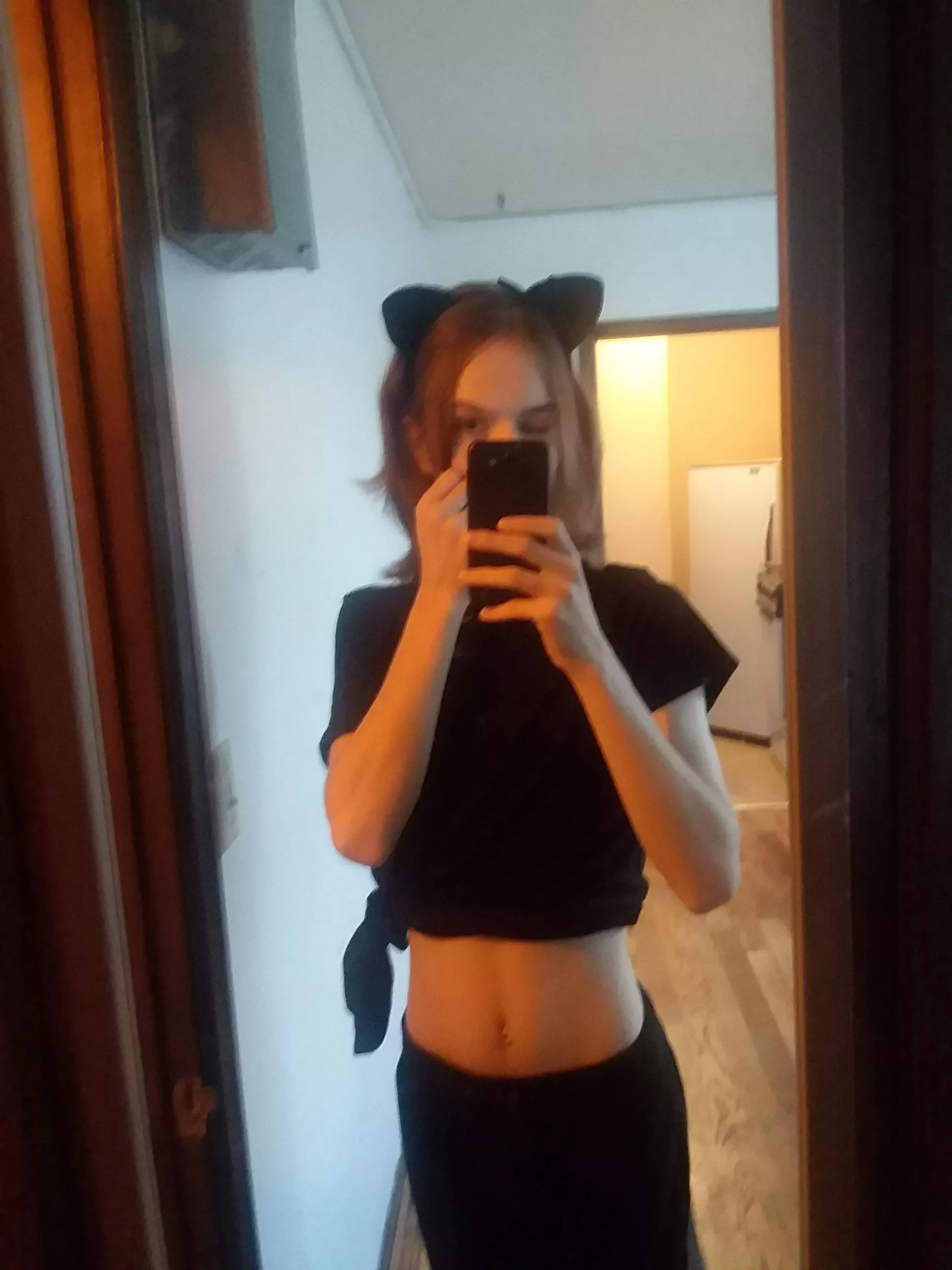 Happy Halloween! Im not going out this year, but here's my catboi costume from last year ^-^
