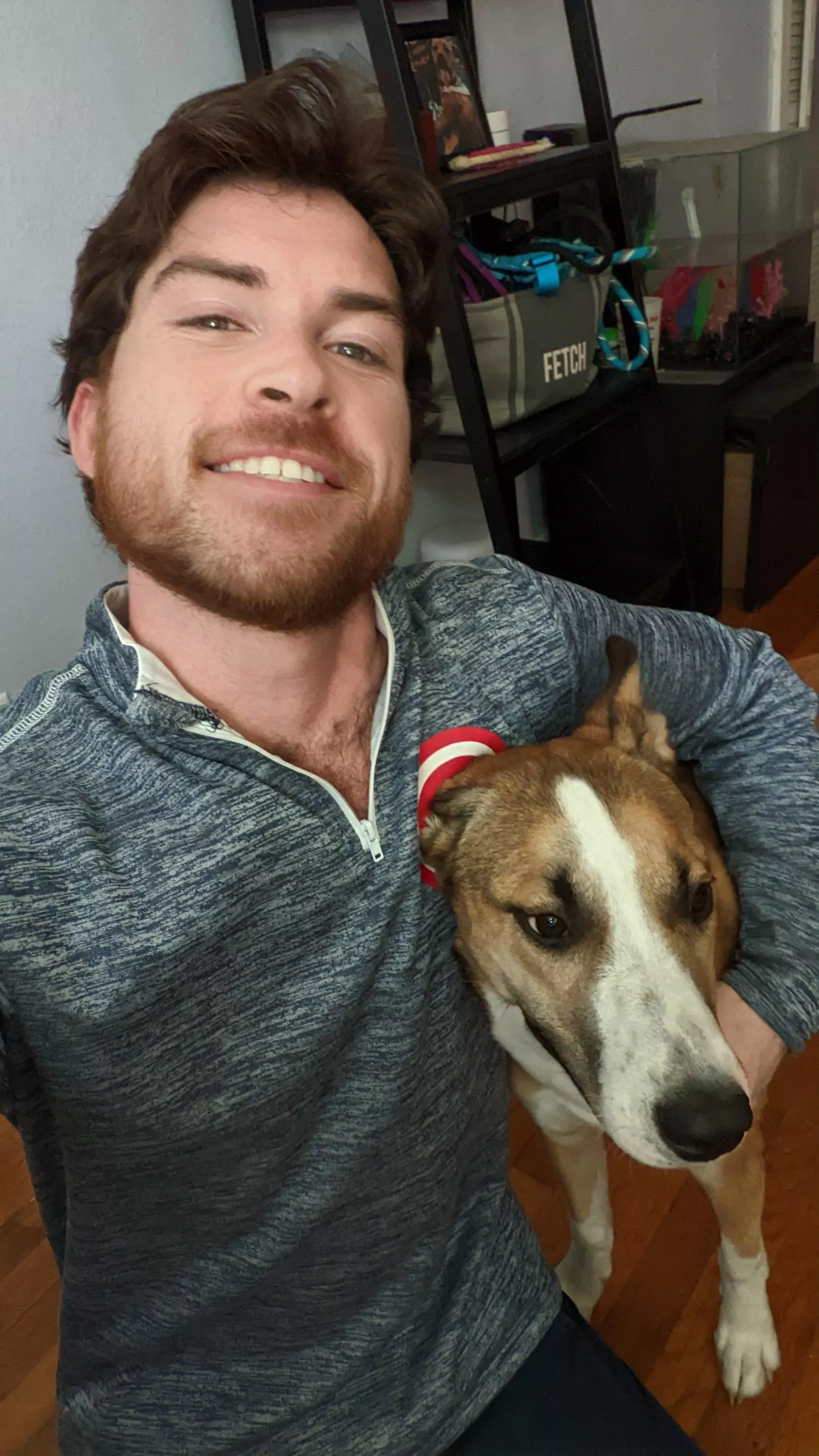 he hates taking pics with me haha