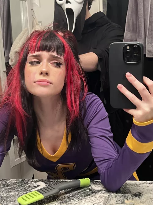 he wasn’t here for trick or treat i guess... 😅