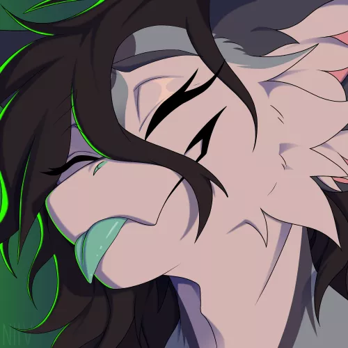 Headshot commission :) (Art by Niivaan on Twitter aka me~)