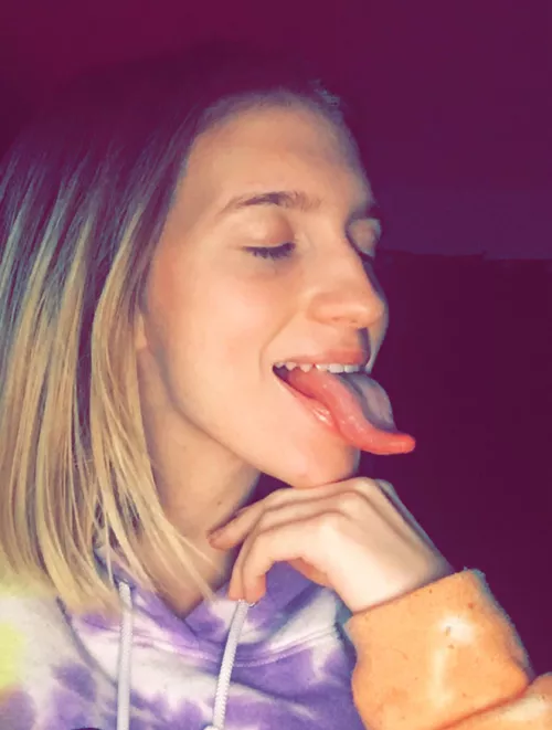 I can move my tongue like you’ve never felt before ;)