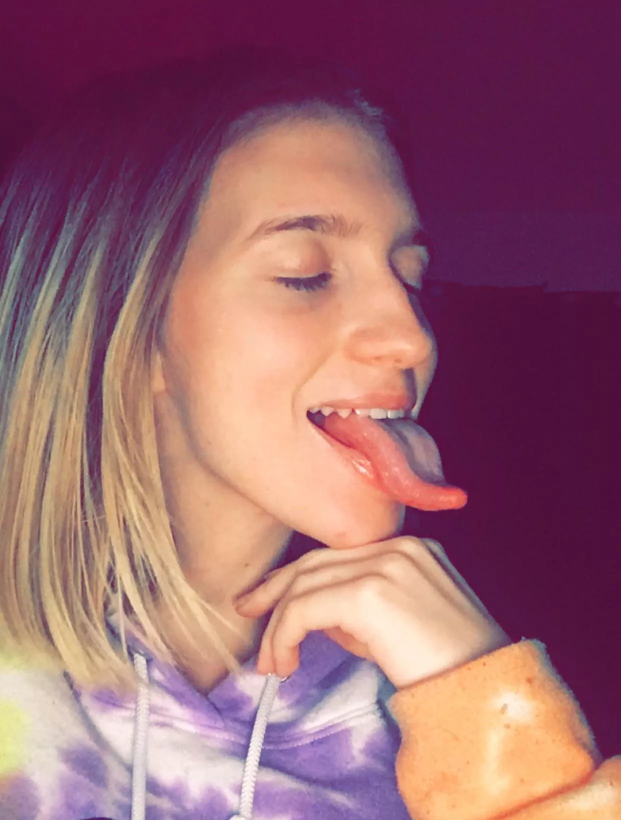 I can move my tongue like you’ve never felt before ;)