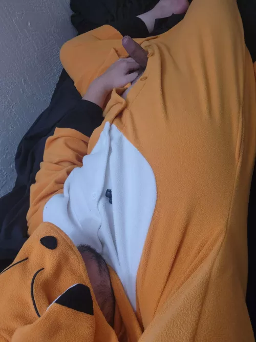 I don't know if this counts as a fursuit but Happy Halloween!