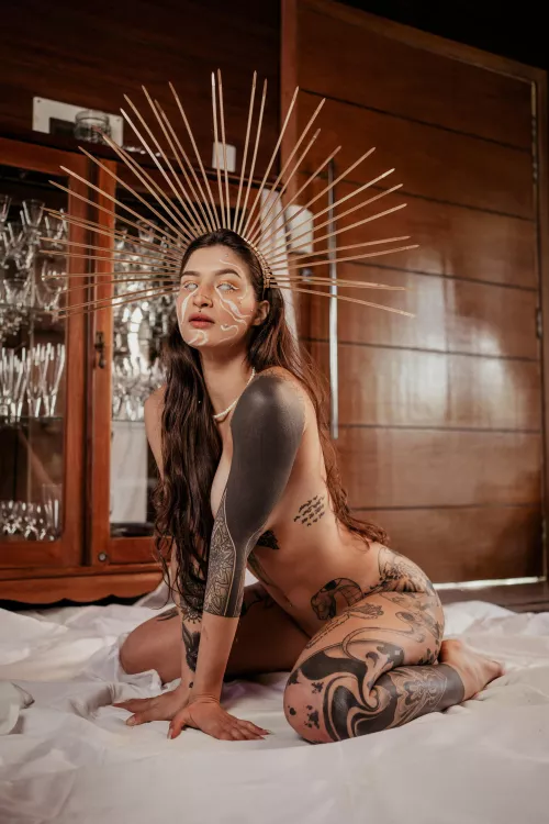 It’s a Halloween pose