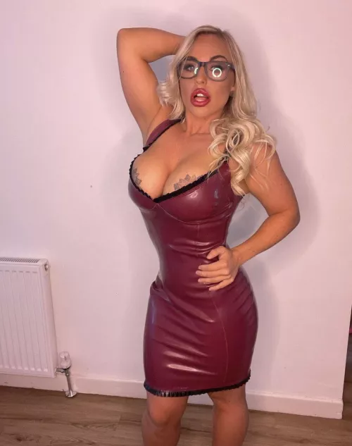 Latex dress