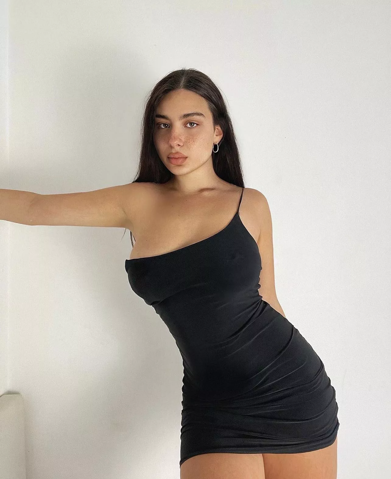 Little black tight dress