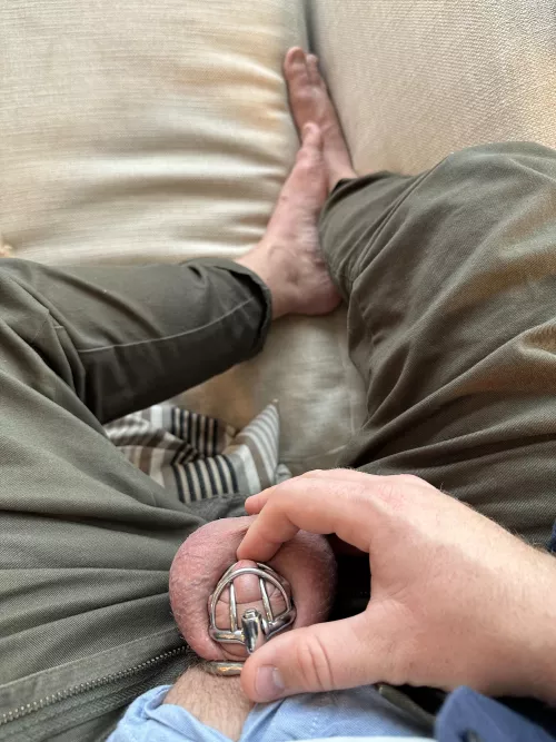 Little guy is nice and cozy headed into no-nut-november.