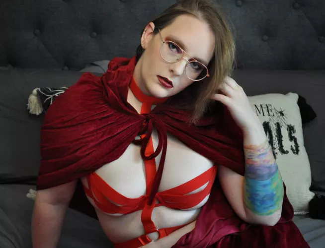 Little Red gets glasses this Halloween