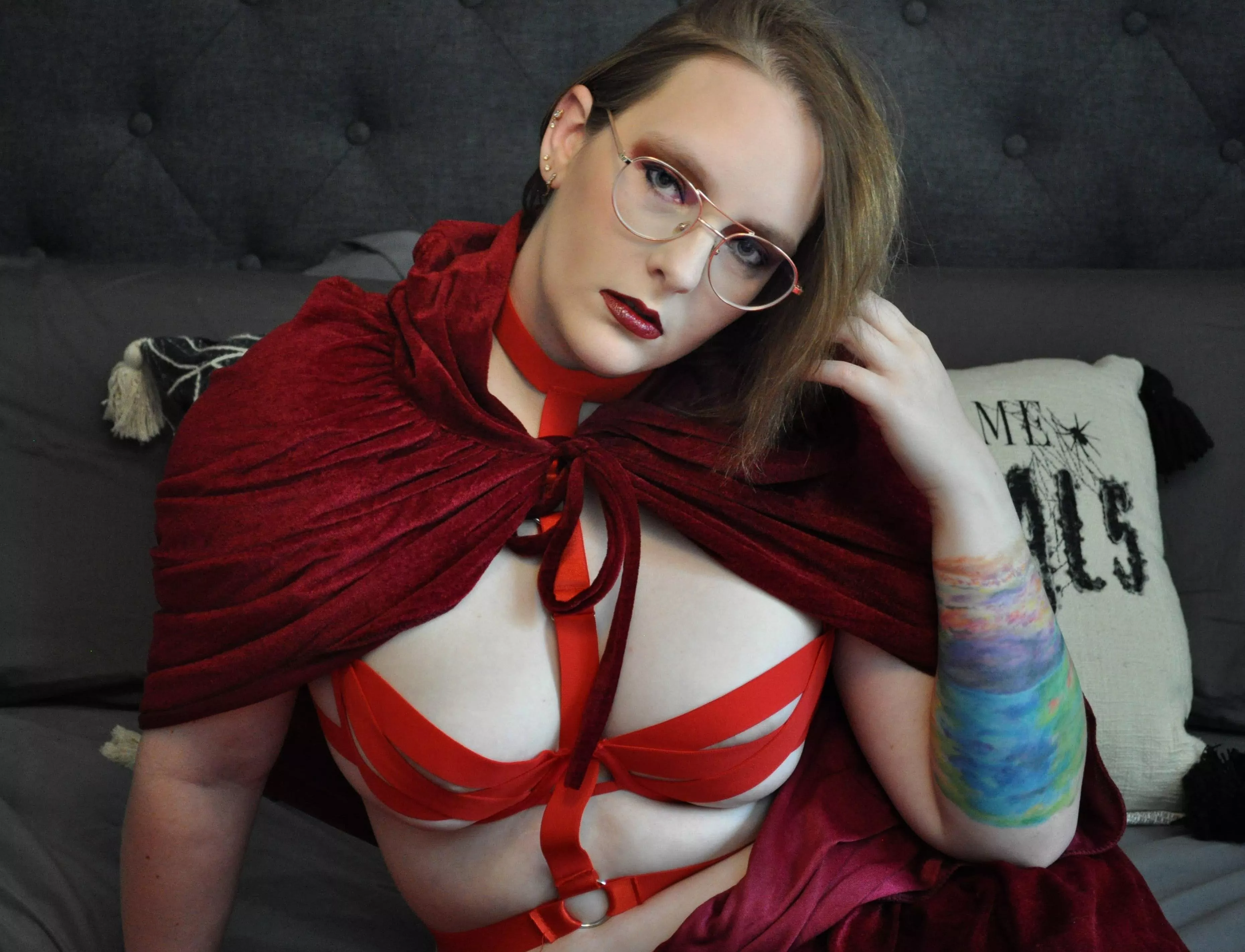 Little Red gets glasses this Halloween