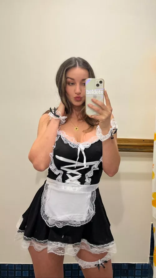 Maid fantasy played out: Check