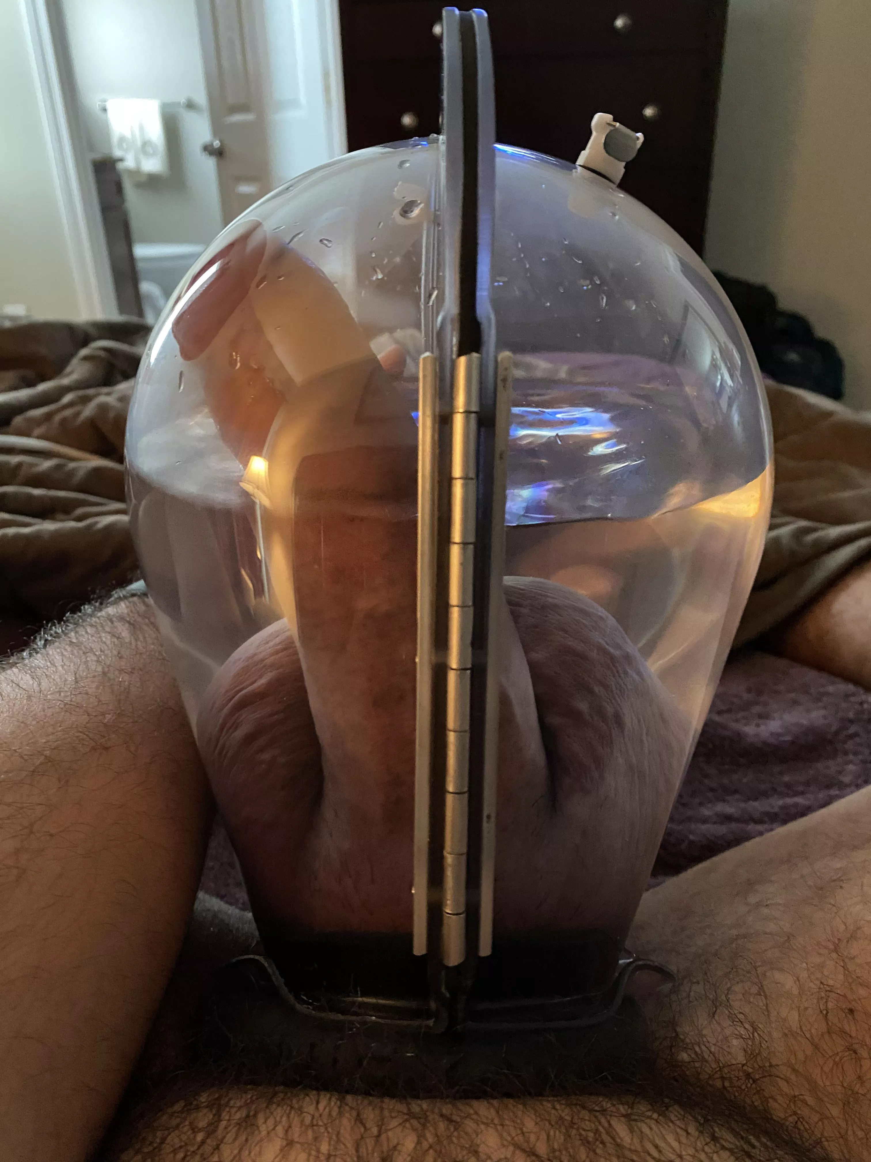 Monster tube time + water 🤤