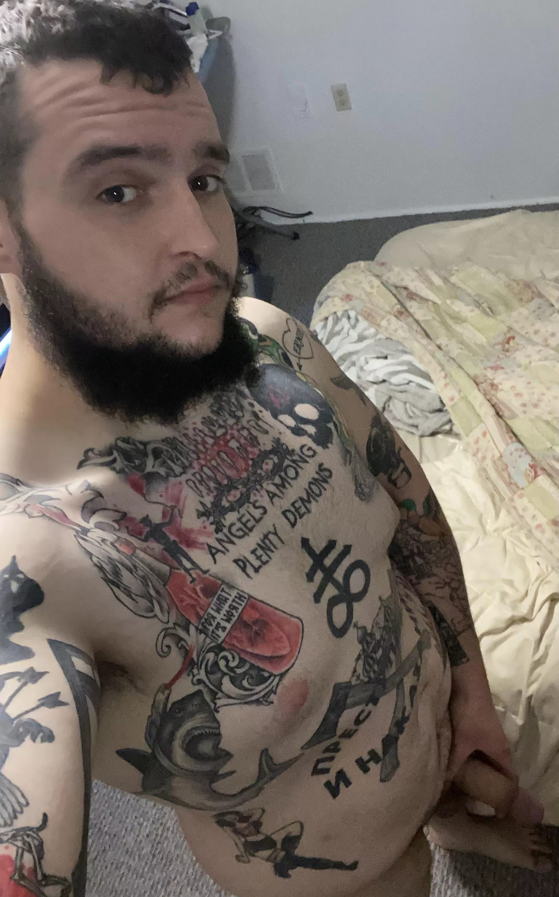 My dick is much less blurry in person