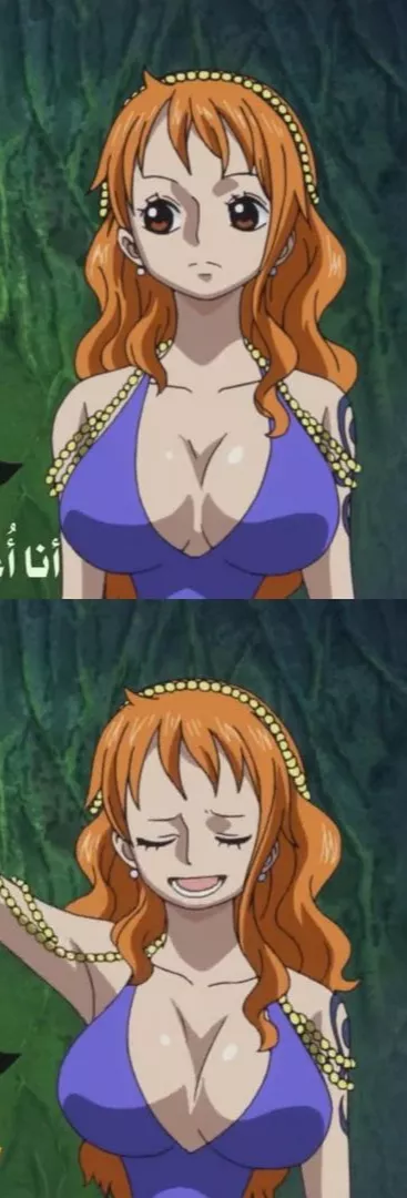 Nami is an over sexualized whore... but my dick loves it