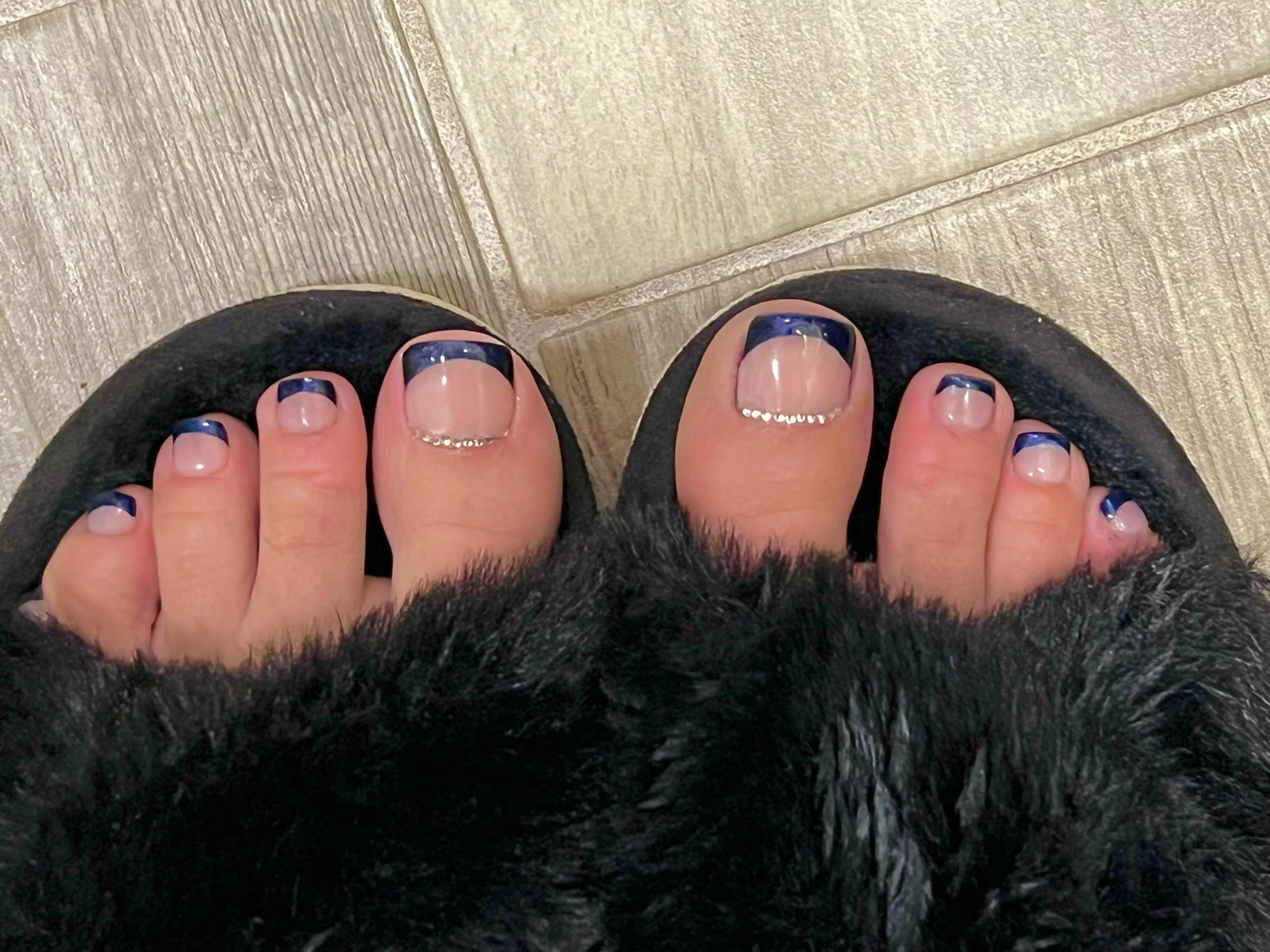 Navy blue french 💙💎