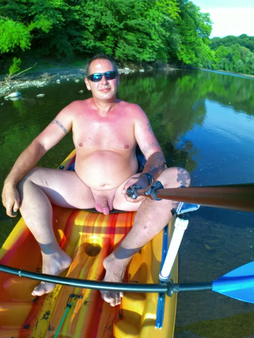 Nude Kayak Run