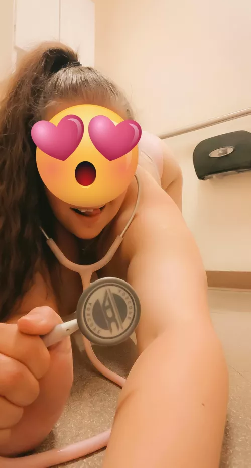 Nurse Dixie wants to get naughty with you