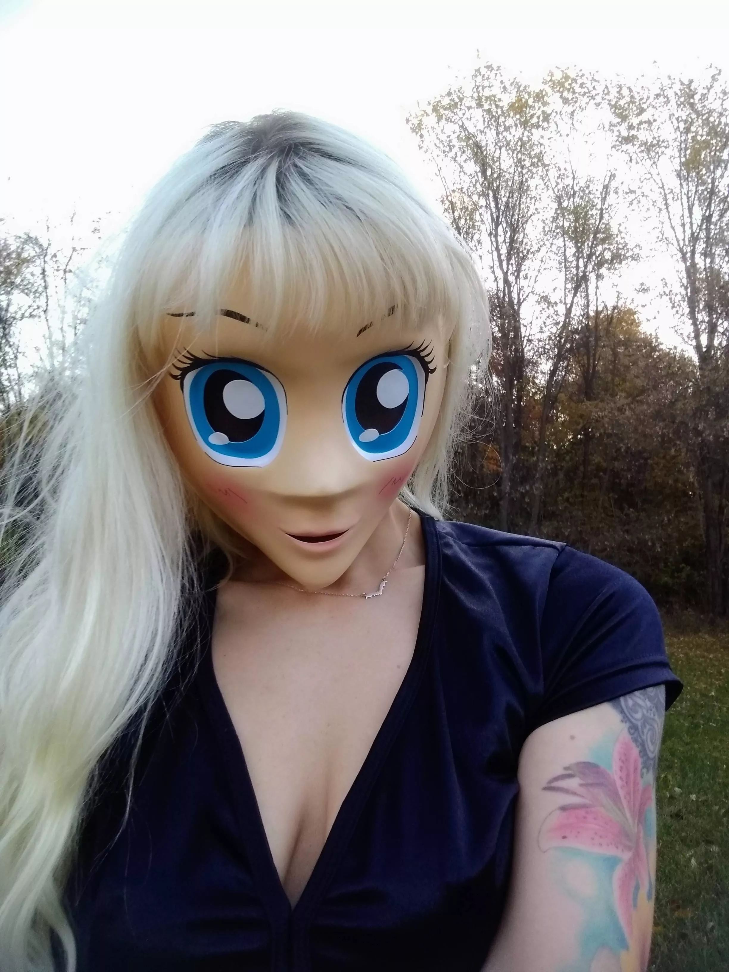 (OC) real hair, fake smile