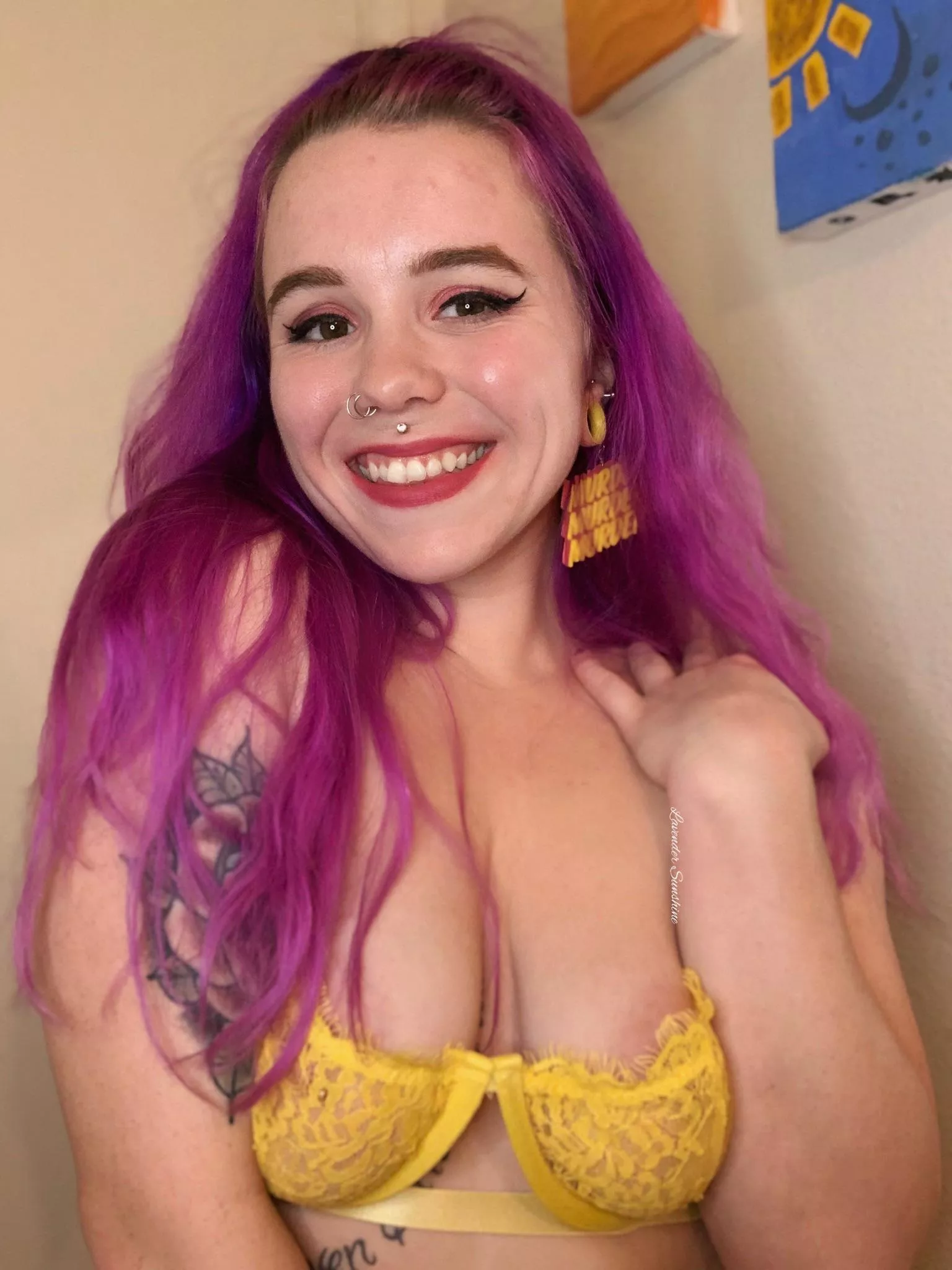 pink and yellow is a pretty combo 💕