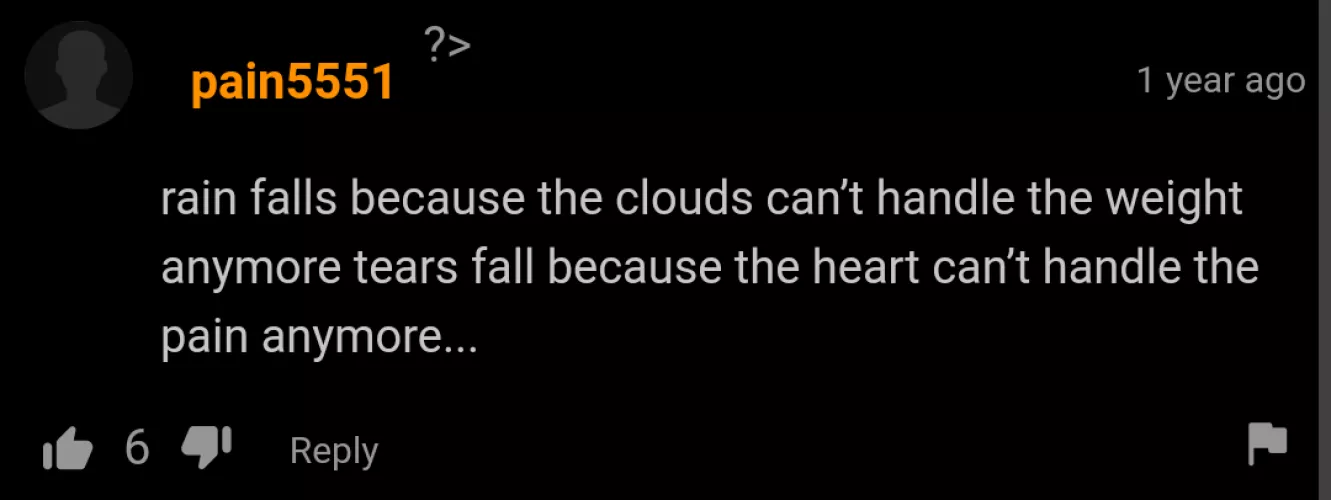 Rain and Pain rhymes. 🌧️🌧️🥲🥲