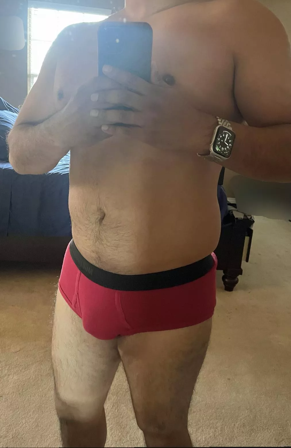Red Fruit of the Loom briefs