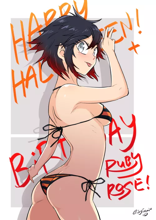 Rubys haloween bikini [By SYTOkun]