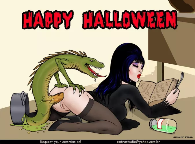 She brewed up some fun for herself (extro)