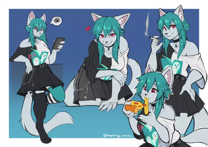 sketch page for RhapsodyAutumn (Art by Me @morning_mocha)