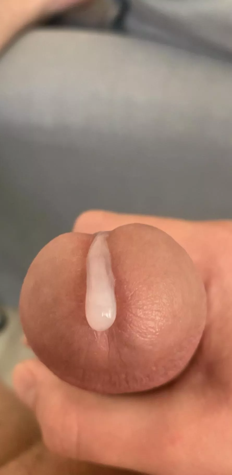 Small tear before explode