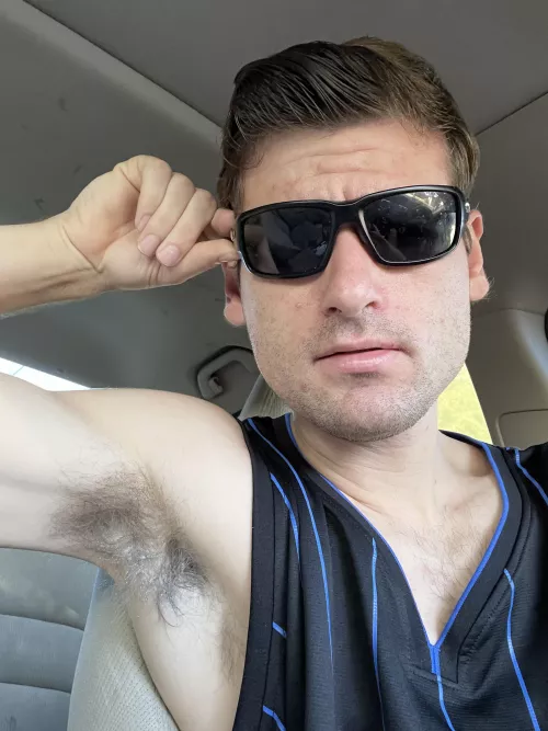 Someone has deodorant stains