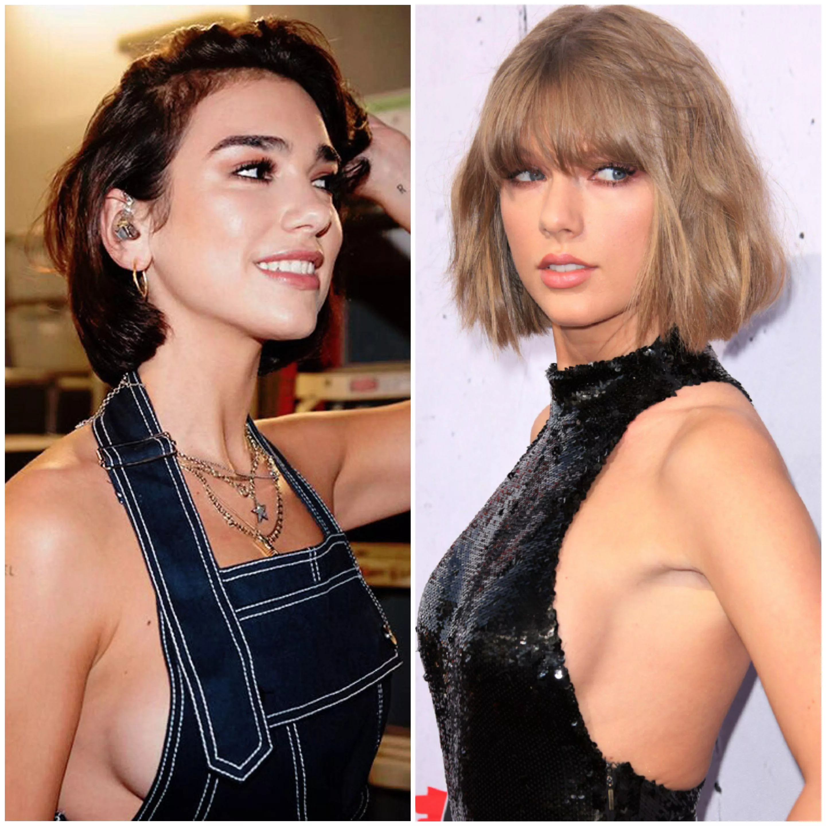 Super horny for Dua Lipa and Taylor Swift and could really use some help from a bud for them