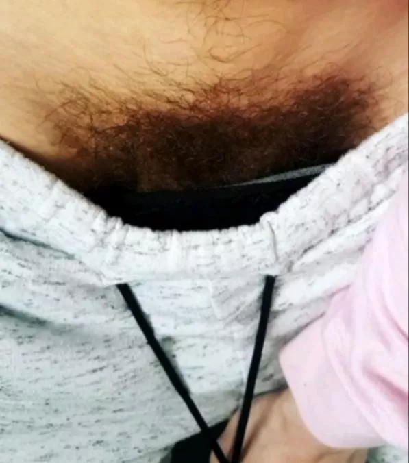 sweaty bush after a run