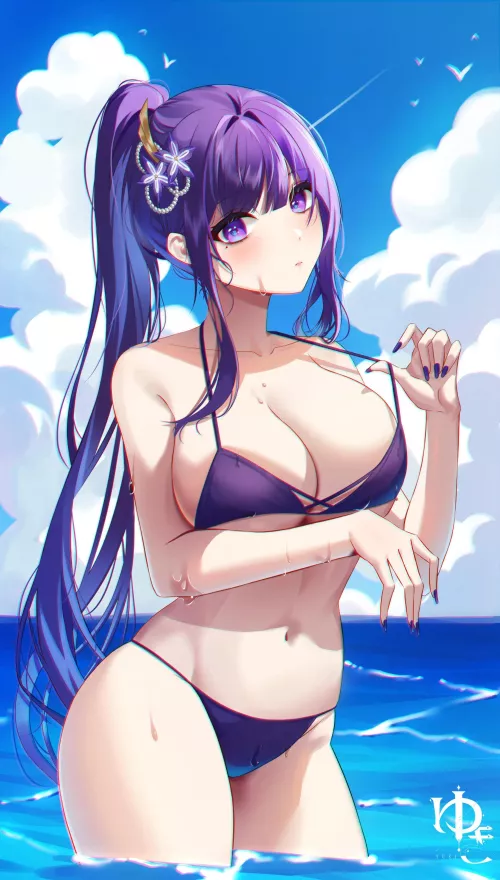 Swimsuit Raiden (Yuki) [Genshin Impact]