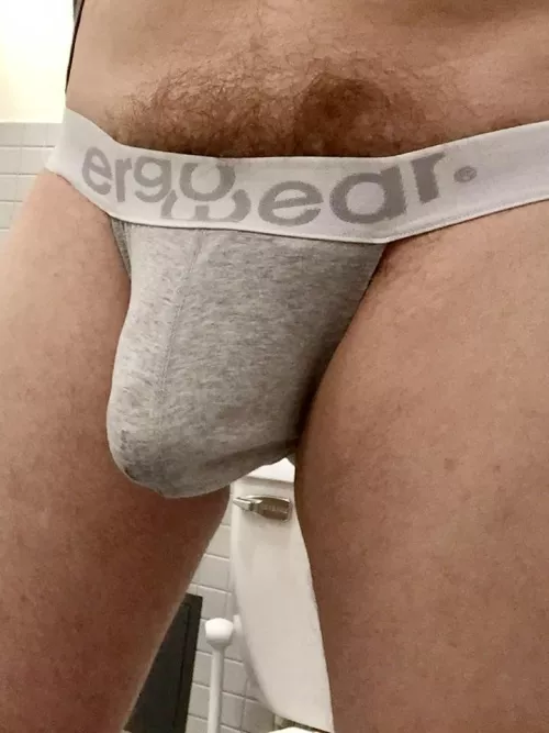 Taking pics in the office bathroom is fun