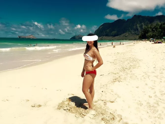 The wife and I in Hawaii let’s have some fun